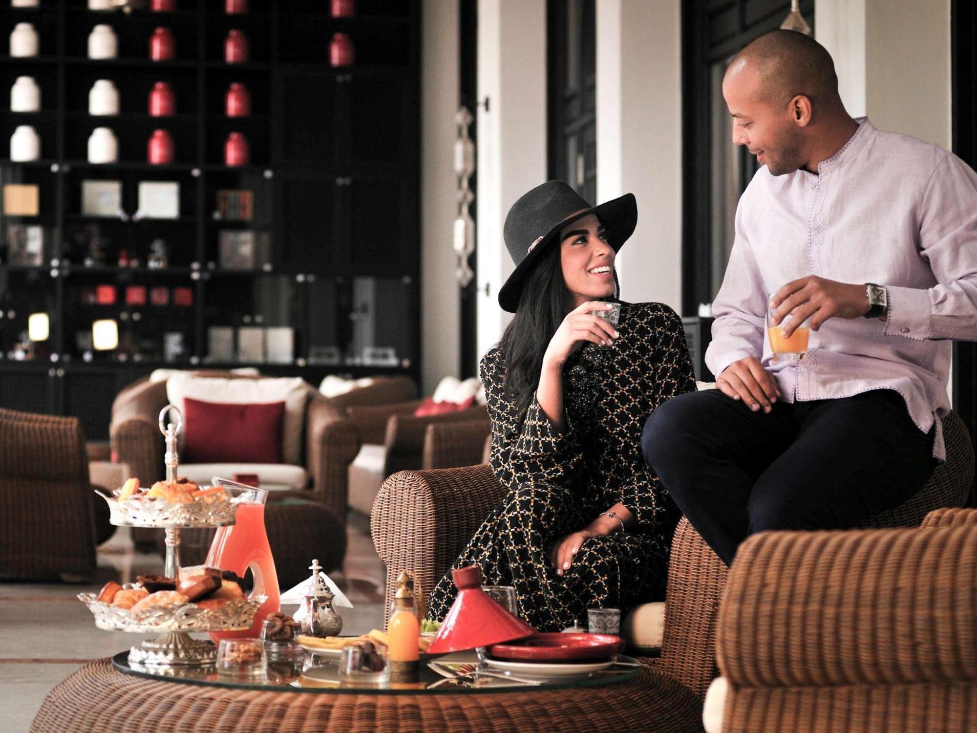 Sofitel Marrakech Palais Imperial & Spa Marakéš Exteriér fotografie The Lounge at the airport