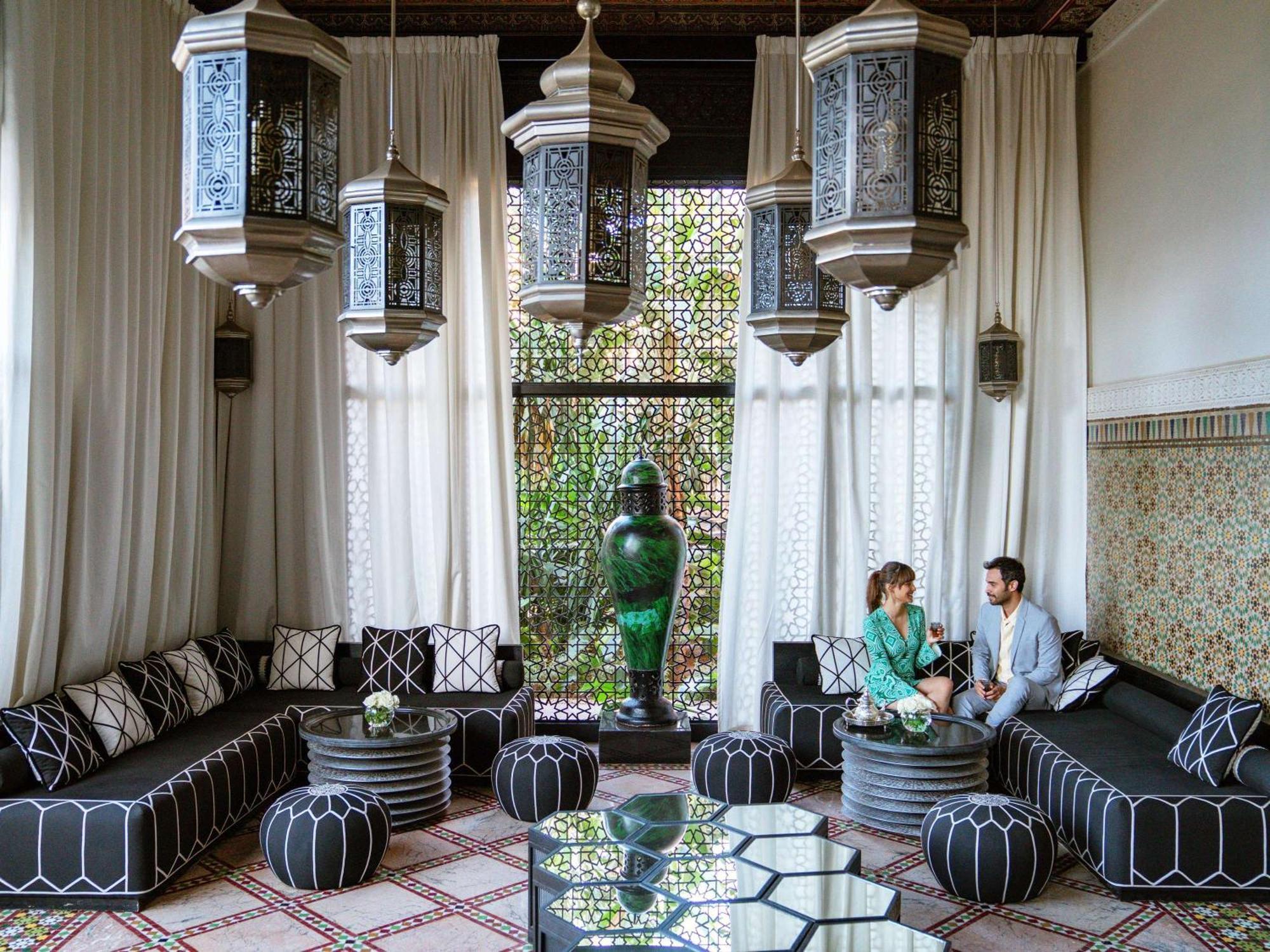 Sofitel Marrakech Palais Imperial & Spa Marakéš Exteriér fotografie The hotel's lobby